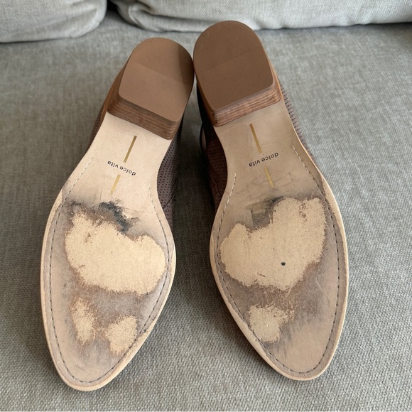 Brown Suede Dolce Vita Booties - Picture 6 of 8